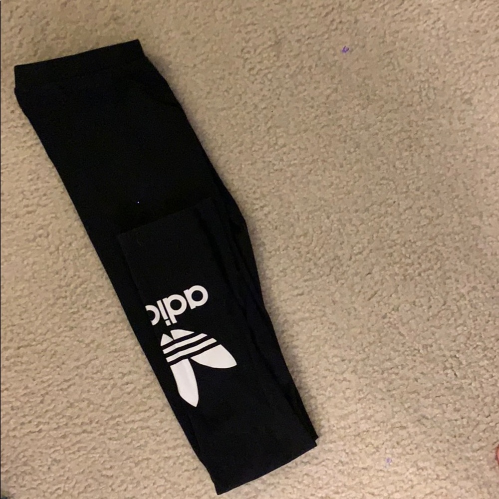 adidas black leggings